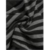 image:imageMakeMeChic Womens Y2K Gothic Fold Over Mini Shorts Grunge Punk Striped Micro Shorts Drawstring Tie Side Low Rise ShortsBlack