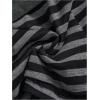 image:imageMakeMeChic Womens Y2K Gothic Fold Over Mini Shorts Grunge Punk Striped Micro Shorts Drawstring Tie Side Low Rise ShortsBlack Striped