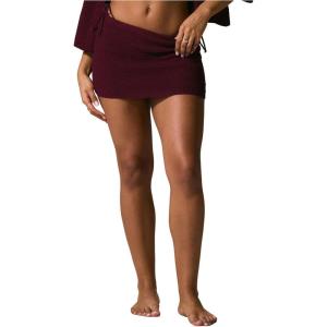 image:imageMakeMeChic Womens Fall Mini Skirt Crochet Cover Up Bodycon Boho Beach SkirtsPurple