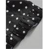 image:imageMakeMeChic Womens 3 Pack Casual Halter Tops Polka Dots Gingham Print Shirred Back Summer Tank TopsMulticolor