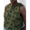 image:imageMakeMeChic Womens Boho Fringe Sleeveless Tops Crewneck Going Out Tank Top