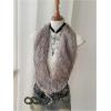 image:imageMakeMeChic Womens Faux Fur Furry Sleeveless Halter Top Tie Open Back Y2K Fall Rave OutfitsKhaki