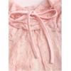 image:imageMakeMeChic Womens Lace Camisole Top Ruffle Going Out Tops Floral Spaghetti Strap Y2k Crop TopsPink
