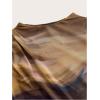 image:imageMakeMeChic Womens Plus Size Mock Neck Tank Tops Tie Dye Sleeveless Ruched Summer ShirtMulticolor