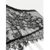 image:imageMakeMeChic Womens Satin Lace Camisole Top V Neck Sleeveless Going Out Party Tank TopsBlack and White