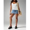 image:imageMakeMeChic Womens Satin Lace Camisole Top V Neck Sleeveless Going Out Party Tank TopsWhite