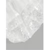 image:imageMakeMeChic Womens Sequin Camisole Tops Sparkly Ruffle Tiered Layer Asymmetrical Crop TopWhite