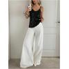image:imageMakeMeChic Womens Sequin Tank Top Fall Deep V Neck Camisole Sparkly Sleeveless Going Out TopsBlack