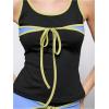 image:imageMakeMeChic Womens Sleeveless Tank Top Color Block 3D Bow Y2K Going Out TopsMulticolor