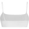image:imageMakeMeChic Womens Square Neck Sports Bra Spaghetti Strap Wireless Square Back Workout Bra Crop TopsMulticolor