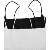 image:imageMakeMeChic Womens Square Neck Sports Bra Spaghetti Strap Wireless Square Back Workout Bra Crop TopsMulticolor