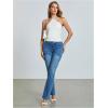 image:imageMakeMeChic Womens Tie Backless Halter Crop Tops Sleeveless Fitted Going Out TankWhite