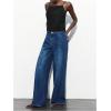 image:imageMakeMeChic Womens Tie Open Back Camisole Tops Backless Sleeveless Casual Crop Tops TrendyBlack