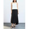 image:imageMakeMeChic Womens Tie Open Back Camisole Tops Backless Sleeveless Casual Crop Tops TrendyWhite