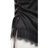 image:imageMakeMeChic Womens Y2K Summer Satin Floral Lace Cami Top Spaghetti Strap Sleeveless Tank Tops