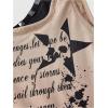 image:imageMakeMeChic Womens Y2k Halter Tank Tops Letter Print Fitted Grunge Streetwear TopsKhaki