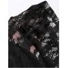 image:imageMakeMeChic Womens Y2k Lace Sheer Halter Crop Tops Sleeveless Going Out Tank TopBlack