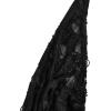 image:imageMakeMeChic Womens Y2k Rave Halter Tops Ripped Backless V Neck Tie Back Sexy TopBlack