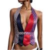 Multicolor Red Black