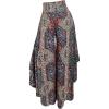 image:imageMakeMeChic Womens Elastic Waisted Ruffled Pants Fall Palazzo Pants Streetwear TrousersMulticolor