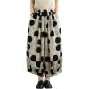 image:imageMakeMeChic Womens Plus Size Polka Dots Baggy Pants Elastic Waist Casual Daily TrousersMulticolor
