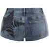 image:imageMakeMeChic Womens Y2K Summer Star Print Drop Low Rise Denim Shorts JeansBlue Star