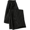 image:imageMakeMeChic Womens High Waisted Pants Elastic Waist Loose Fitting Wide Leg Summer Casual TrousersBlack