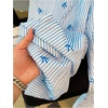image:imageMakeMeChic Women Summer Striped Pants with Bow and Drawstring