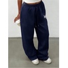 image:imageMakeMeChic Womens Grey Sweatpants Wide Leg Baggy Sweatpants with PocketsBlue