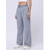 image:imageMakeMeChic Womens Wide Leg Workout Pants Quick Dry Low Waist Athletic Pants Active WearGrey