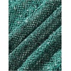 image:imageMakeMeChic Womens 3 Piece Crochet Bikini Sets Halter Triangle Summer Bathing Suit with Cover Up Skirt SwimsuitsDark Green