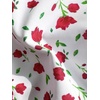 image:imageMakeMeChic Womens Micro Tanning Bikini Sets Cheetah Gingham Sexy Tiny Bathing Suit SwimsuitFloral Red White