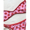 image:imageMakeMeChic Womens 2 Piece Micro Bikini Sets Summer Floral Backless Boho Beach SwimsuitPink