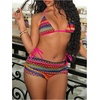image:imageMakeMeChic Womens Bikini with Shorts Boyshors Bikini Set Y2k Swimsuit Bathing Suit SwimwearMulticolor