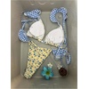 image:imageMakeMeChic Womens Floral Bikini Swimsuits Triangle Cheeky Beach Vacation 2 Piece Bathing SuitsMulticolor