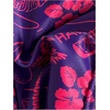 image:imageMakeMeChic Womens Bikini Sets Floral Print Spaghetti Strap High Cut Swimsuit BeachwearPurple