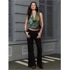 image:imageMakeMeChic Womens Polka Dots Halter Top Y2k Going Out Tops Backless Deep V Cowl Neck TopsGreen