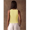 image:imageMAKEMECHIC Womens Summer Punk Y2K Tank Top Rivet Studded Wide Strap Sleeveless Crop TopsYellow