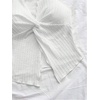 image:imageMakeMeChic Womens Backless Halter Tank Top Twist Sexy Cute Summer Going Out TopsWhite