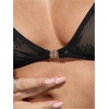 image:imageMakeMeChic Womens Lace Wireless Bralette Spaghetti Strap Lingerie Bra Everyday BrasBlack