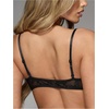 image:imageMakeMeChic Womens Lace Wireless Bralette Spaghetti Strap Lingerie Bra Everyday BrasBlack