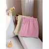 image:imageMakeMeChic Womens 2 Pack Linen Shorts Striped Gingham Summer Beach Pajama Boxer ShortsPink Yellow