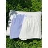 image:imageMakeMeChic Womens 2 Pack Lounge Shorts Striped Elastic High Waist Summer Boxer ShortsMulticolor