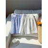 image:imageMakeMeChic Womens 2 Pack Lounge Shorts Striped Elastic High Waist Summer Boxer ShortsMulticolor