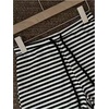 image:imageMakeMeChic Womens 2 Pack Striped Micro Mini Shorts Drawstring Summer Lounge ShortsMulticolor