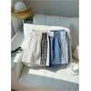 image:imageMakeMeChic Womens 2 Pack Striped Running Shorts Summer Track Workout Athletic ShortsPolka Dots White Blue