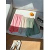 image:imageMakeMeChic Womens 3 Pack Linen Shorts Plaid Gingham Striped Summer Beach ShortsBmulticolor