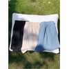 image:imageMakeMeChic Womens 3 Pack Linen Shorts Plaid Gingham Striped Summer Beach ShortsFmulticolor
