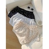 image:imageMakeMeChic Womens 3 Pack Shorts Gingham Polka Dots Low Rise Drawstring Summer Y2K Mini ShortsMulticolor a