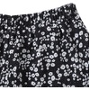 image:imageMakeMeChic Womens Boho Casual Mini Shorts Cute Floral Ruffle Skorts High Waisted Flowy Skirts Summer Vacation ShortsBlack a